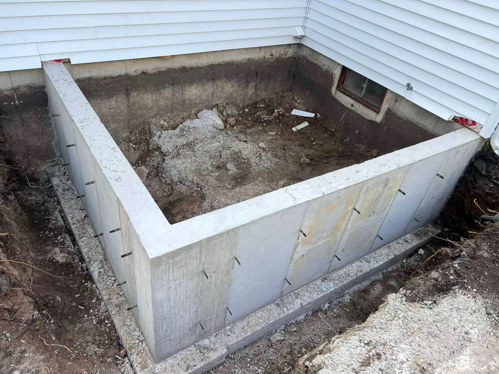 Residential concrete project in Markesan by Kuphal Concrete